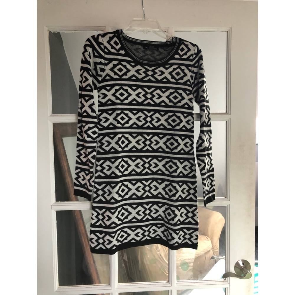 Long sleeve sweater dress